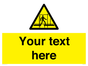 Custom Scaffold Incomplete Sign